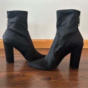 Dolce Vita Elana Satin Sock Booties